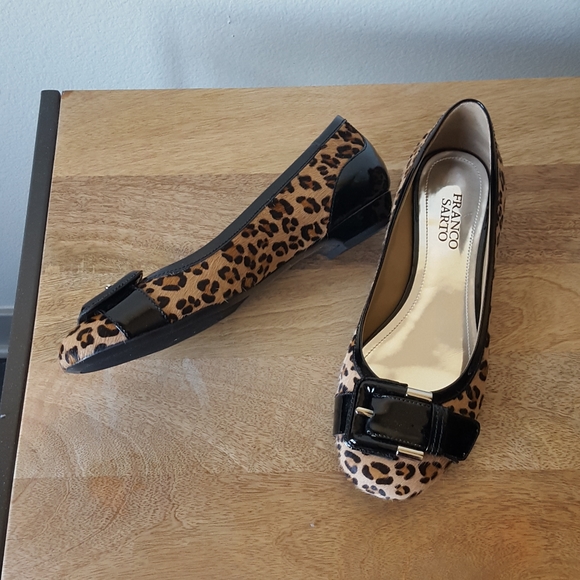 Franco Sarto Shoes - NIB - Franco Sarto leopard flats - size 8